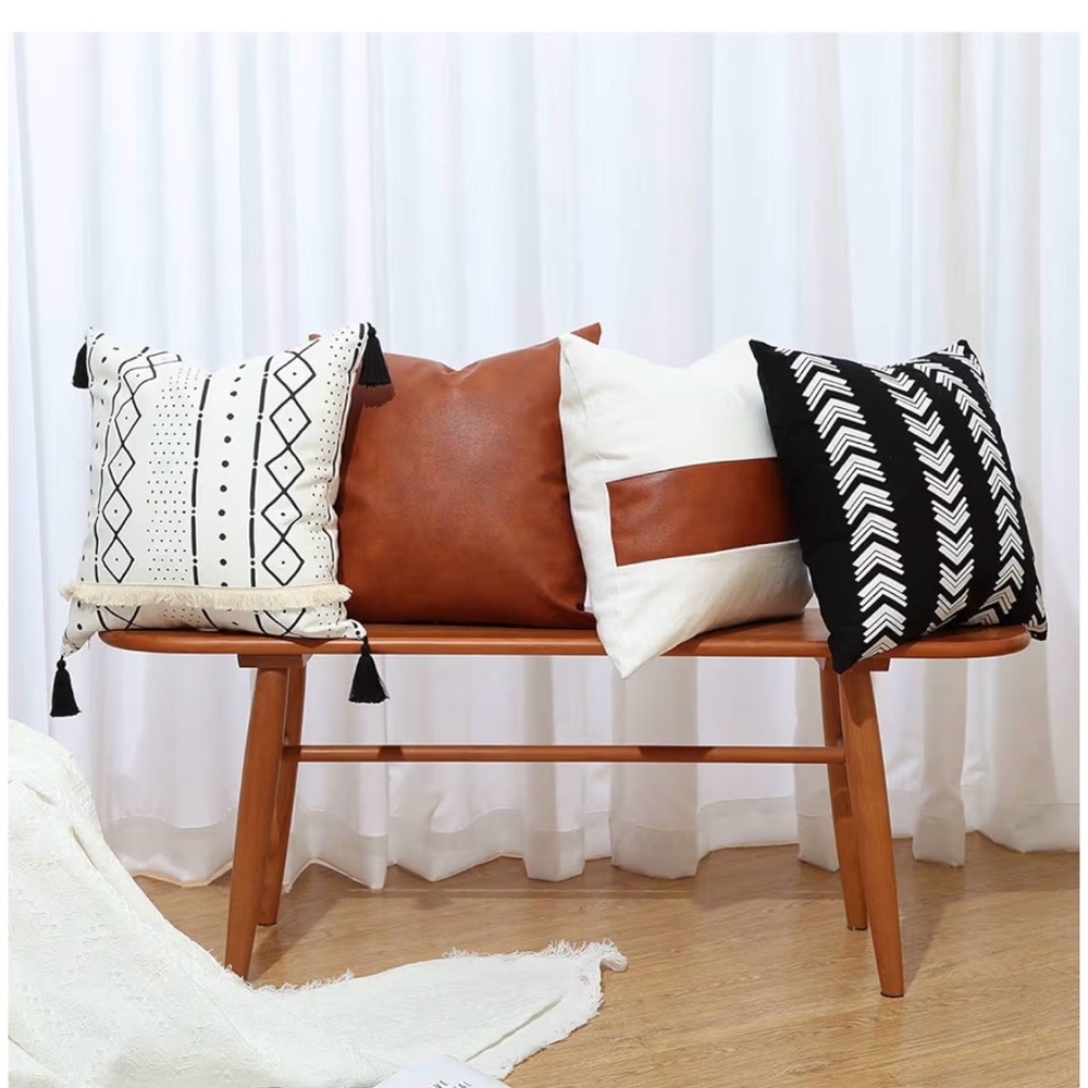 Boho 4 pack of 18 x 18 pillow covers